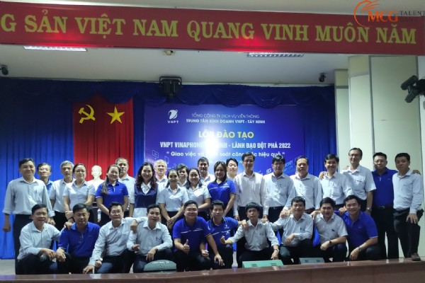 Chương trình “Giao việc và kiểm soát công việc & Tạo động lực cho nhân viên” dành cho Trung tâm Kinh doanh VNPT Tây Ninh