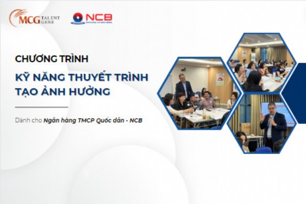 Chương trình đào tạo: Kỹ năng thuyết trình tạo ảnh hưởng - dành cho Ngân hàng Quốc dân